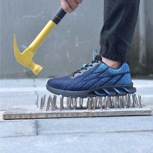 Suadex hommes femmes indestructibles en acier orteil de sécurité chaussures de travail