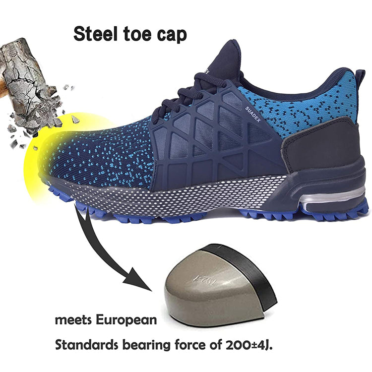 Load image into Gallery viewer, steel toe sneakers
