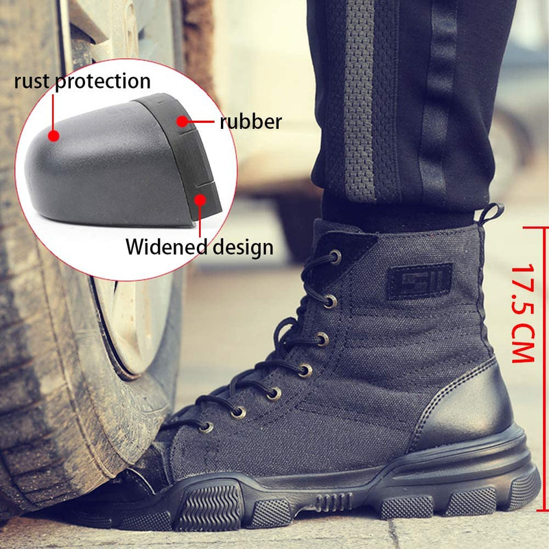 Load image into Gallery viewer, mens steel toe boots
